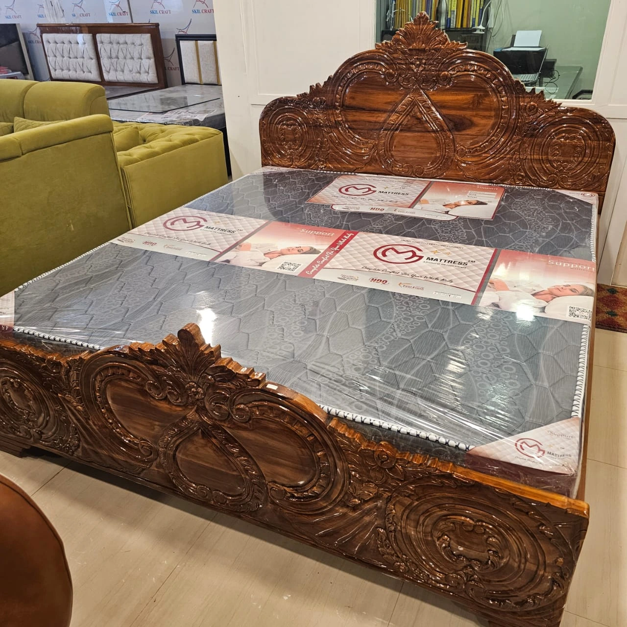 Carving Bed SKI-BC-01